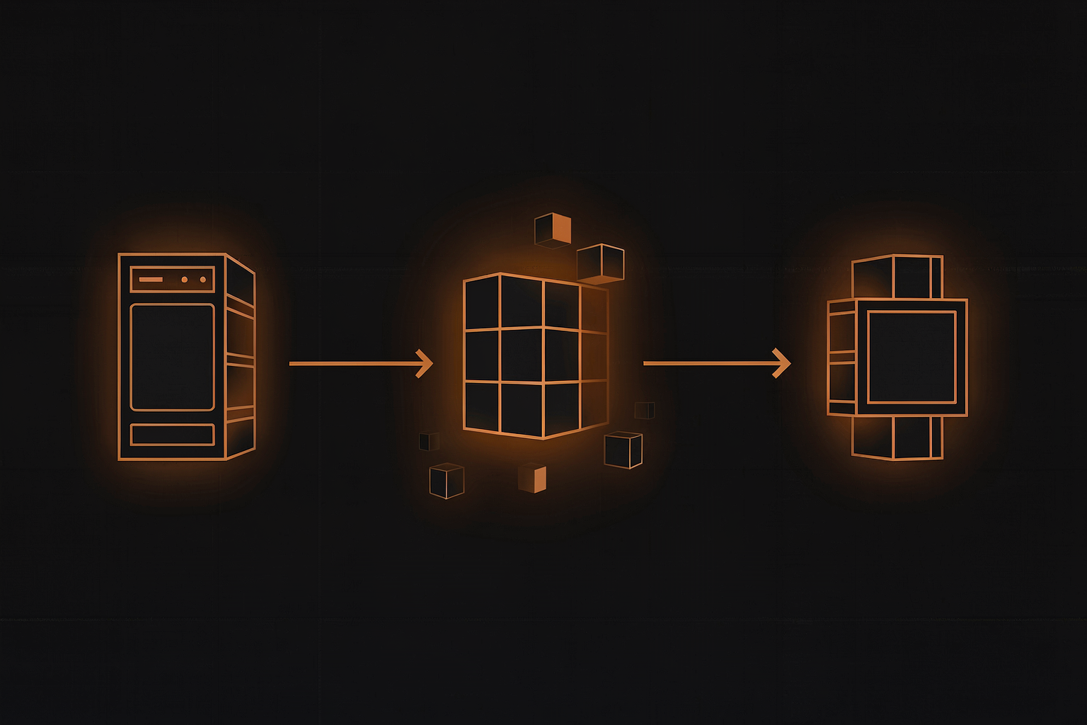 A pod scaling from zero to one and back